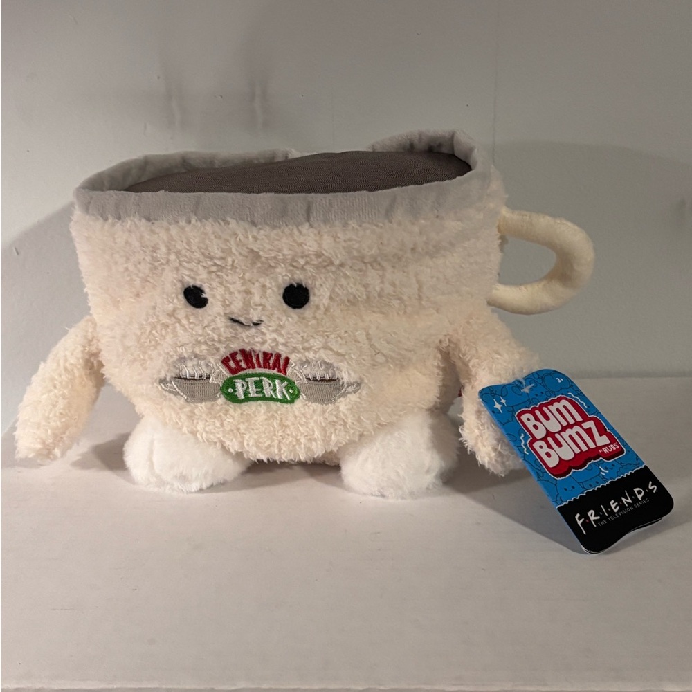 Bum Bumz “Friends” Plush Central Perk Mug - New With Tags - Target